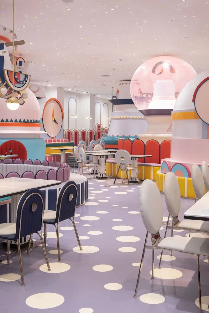 公装+软装设计师色彩的表达_亲子空间餐厅影院儿童娱乐